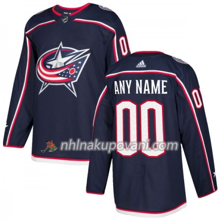 Columbus Blue Jackets Dresy Personalizované Adidas 2017-2018 Modrá Authentic - Pánské Columbus Blue Jackets Dresy Personalizované Adidas 2017-2018 Modrá Authentic - Pánské